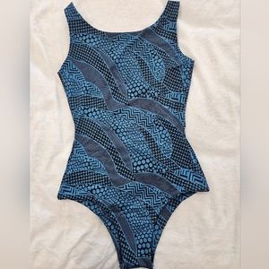 Fused Hawaii one piece swimsuit suit size small